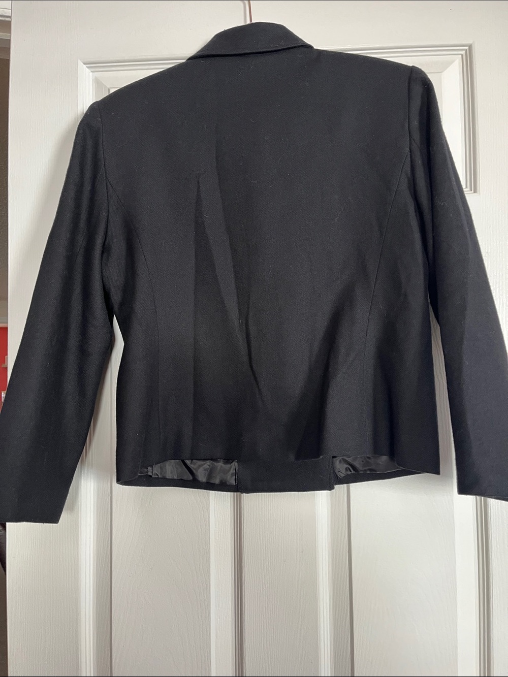 Requirements Petites vintage double breasted cropped wool blazer coat 100% 8 - Picture 5 of 5
